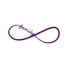 Family Infinity Forever Love Symbol  
