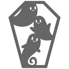Halloween Ghost Coffin