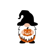 Fall Autumn Gonk Gnome With Pumpkin Halloween