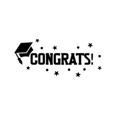 Congrats Graduation Cap Uni