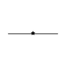 Underline Divider With Star