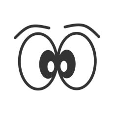 Funny Middle Eyes
