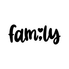 Family Semicolon Mental Health Symbol