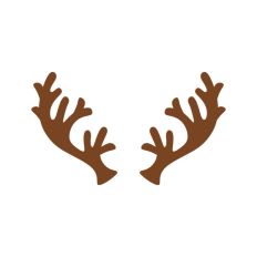 Reindeer Buck Stag Deer Antler Christmas Santa Sleigh