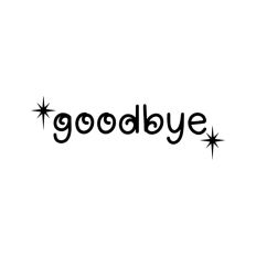 Goodbye Sparkle
