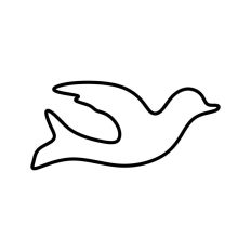 Dove Outline