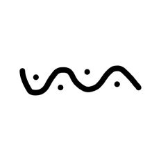 Wavy Line With Dots