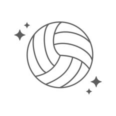 Sparkle Volleyball