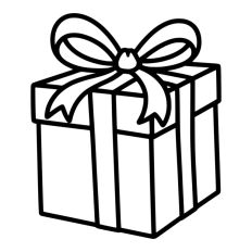Gift Box Gift Wrapped Box Present Birthday Christmas Ribbon Bow