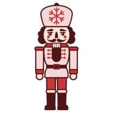 Nutcracker Christmas Festive Holiday Snowflake