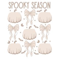 Halloween Pumpkin Bows Croquette