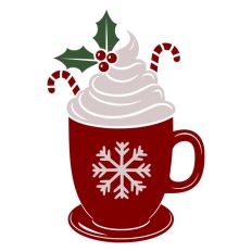 Hot Cocoa Christmas Festive Drink Winter