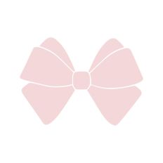 Pink Ribbon Bow Hair Girl Tied Knot