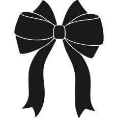 Ribbon Bow Knot Tied Hair Cute