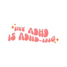 ADHD Quote Mental Health Script Text