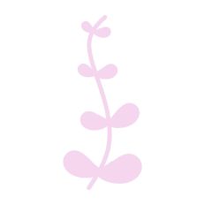 Botanical Vine Leaf Stem Floral Pattern