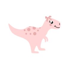 Dinosaur with Bow