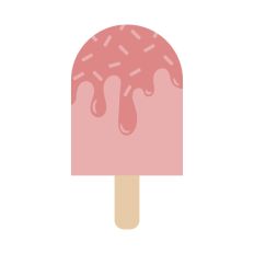 Ice Lolly with Toppings