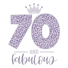 70 & Fabulous Leopard Print