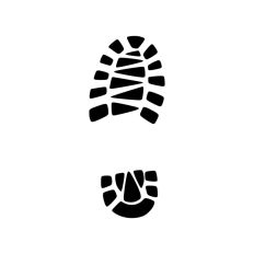Santa Boot Print Christmas 