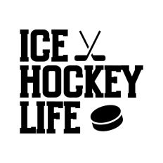 Ice Hockey Quote Puck Ice Life Words