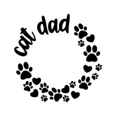 Cat Kitten Dada Dada Daddy Pet Owner Animal Lover