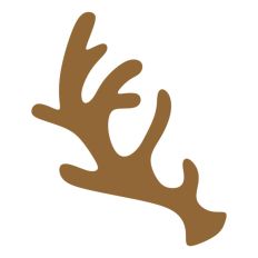 Reindeer Buck Stag Deer Antler Christmas Santa Sleigh