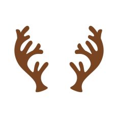 Reindeer Buck Stag Deer Antler Christmas Santa Sleigh