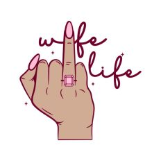 Wife Life Ring Finger