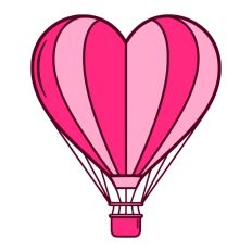 Heart Shaped Hot Air Balloon