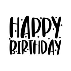 Happy Birthday Stars
