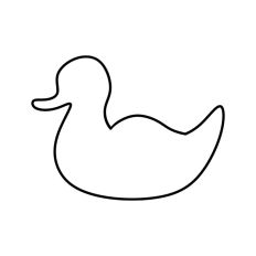 Duck Outline