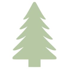 Christmas Tree Doodle Hand Drawn Winter