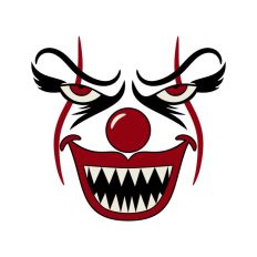 Clown Halloween Face Scary