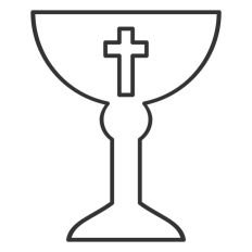 Chalice with Religious Cross