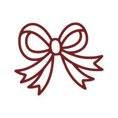 Bow Ribbon Shape Design