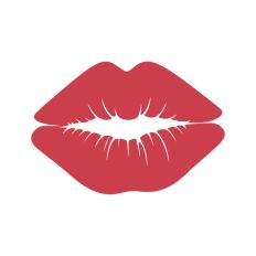 Lips Lipstick Stain Kiss Valentine's Day