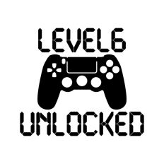 Level 6 Unlocked, Birthday Gamer