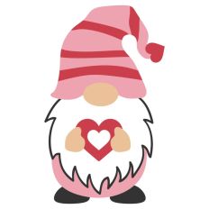 Gonk Gnome Love Heart Valentine's Day