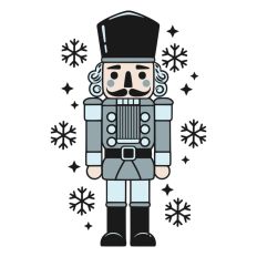 Nutcracker Christmas Festive Holiday Snowflake