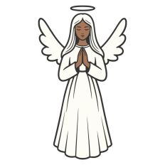 Angel Wings Halo Christmas Christian Jesus Religion Church