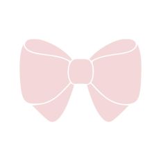 Pink Ribbon Bow Hair Girl Tied Knot