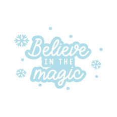 Believe In The Magic Christmas Quote Script