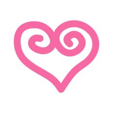 Heart Shape Swirls