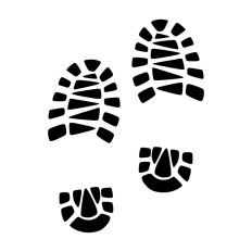 Santa Boot Print Christmas 