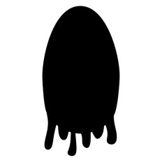 Dripping Oval