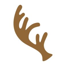 Reindeer Buck Stag Deer Antler Christmas Santa Sleigh