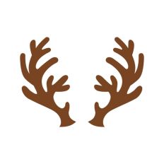 Reindeer Buck Stag Deer Antler Christmas Santa Sleigh