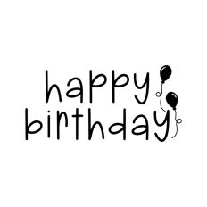 Happy Birthday Balloons