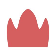 Flower Petal Cropped Shape